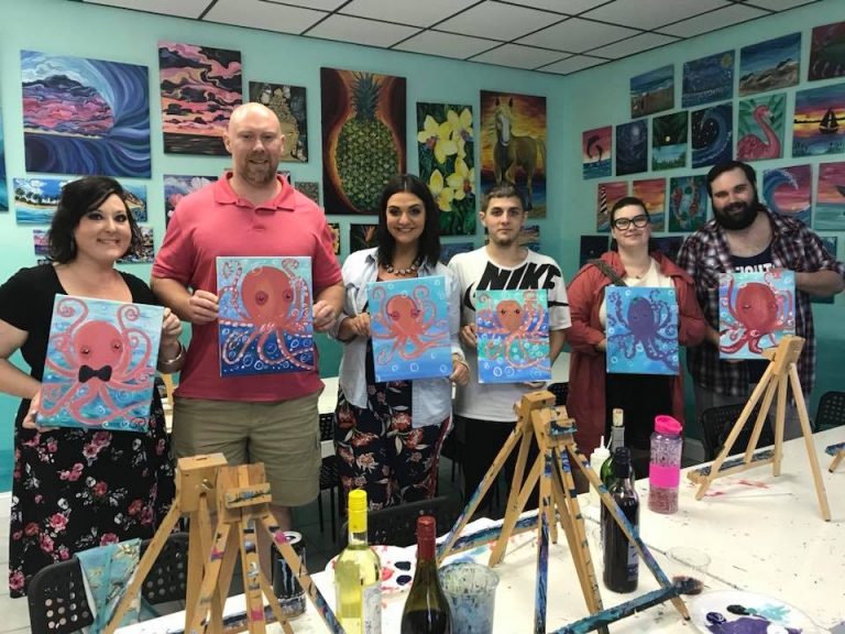 Local Color: Painting Parties and Fine Art – Art Classes & Fine Art